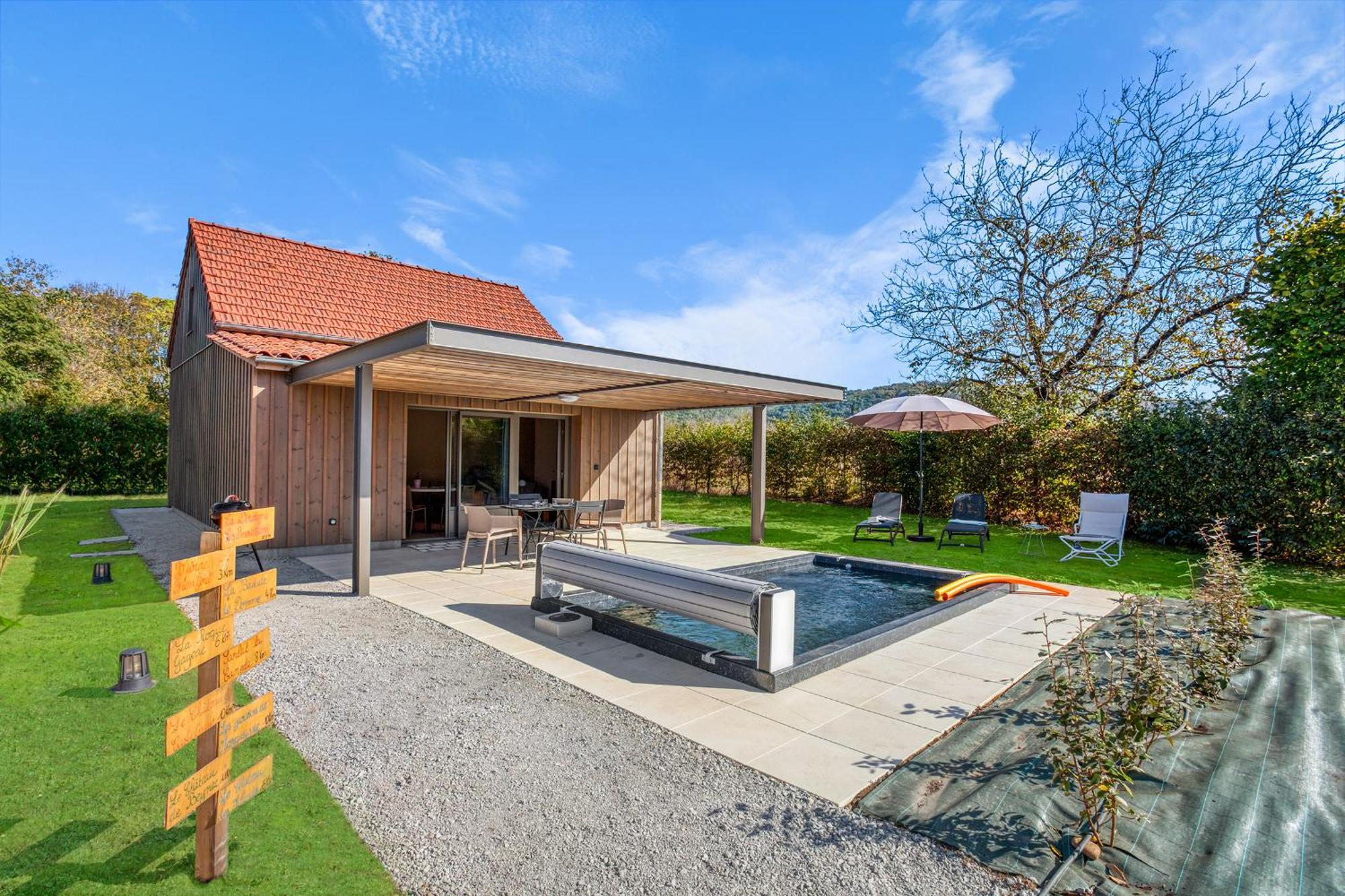 La Plaine Aux Etoiles - Maison Individuelle Avec Piscine Balneo Privative Et Jardin Domme Exterior foto